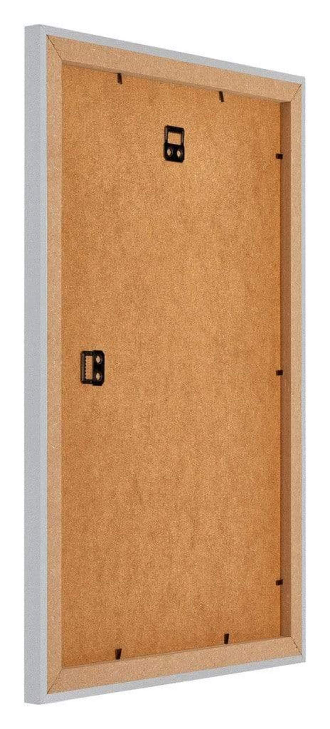 Posterrahmen 61x91,5cm Silber Matt MDF Parma