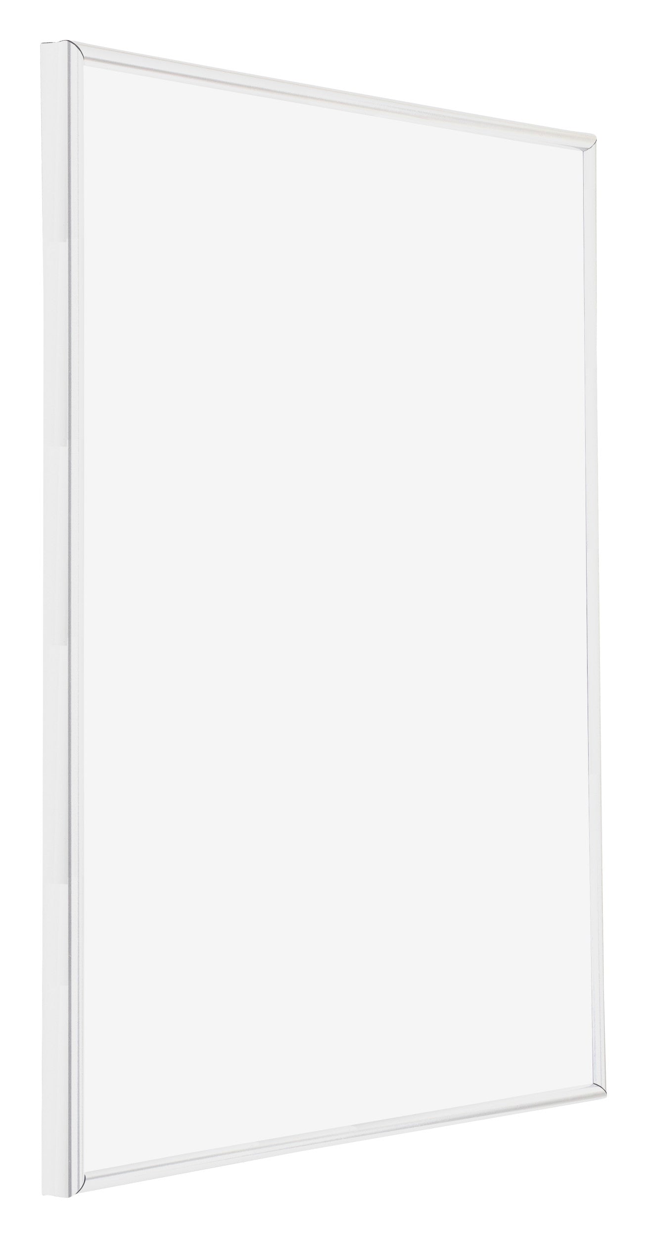 Posterrahmen 38x52cm Weiss Hochglanz Kunststoff Paris