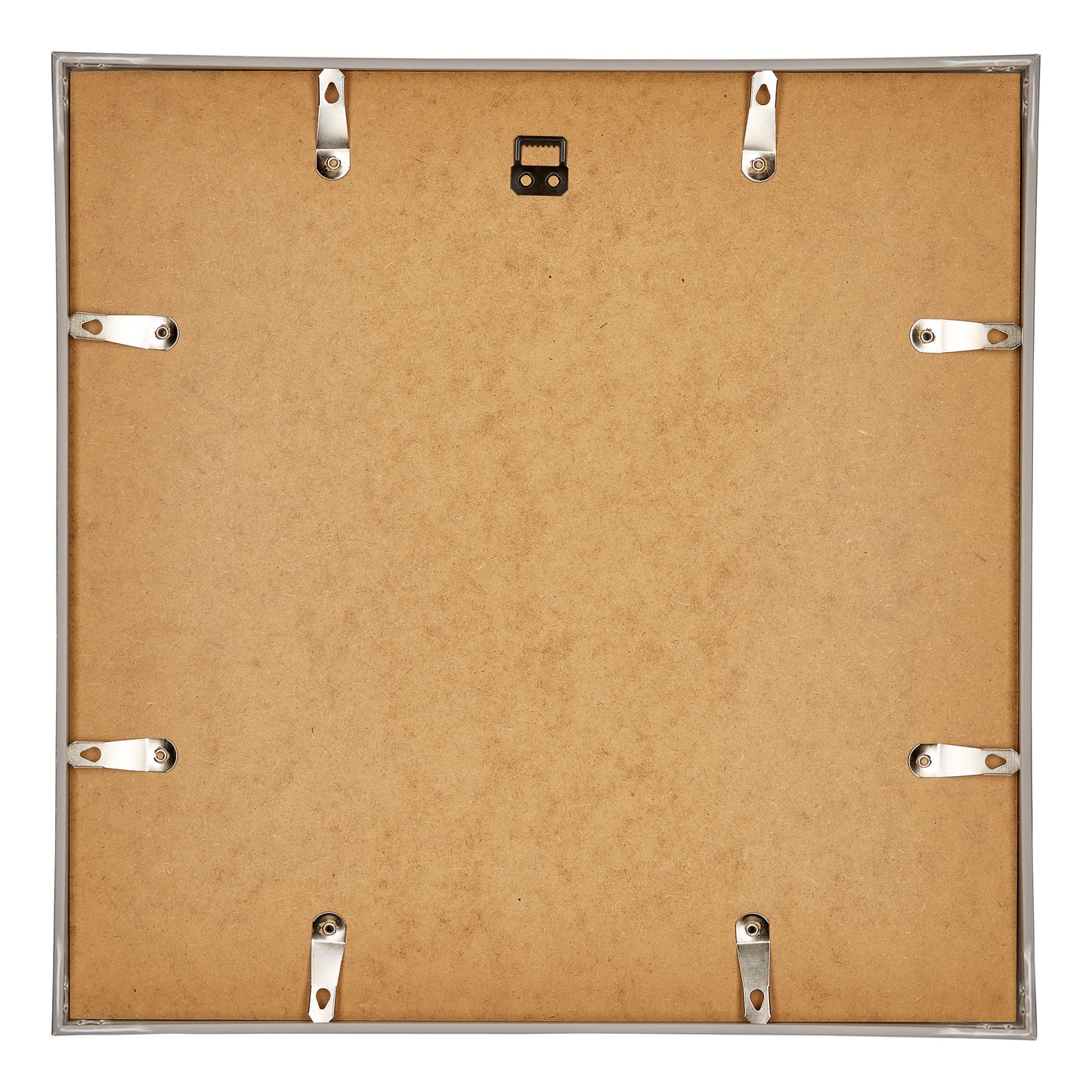 Posterrahmen 40x40cm Silber Hochglanz Kunststoff Paris