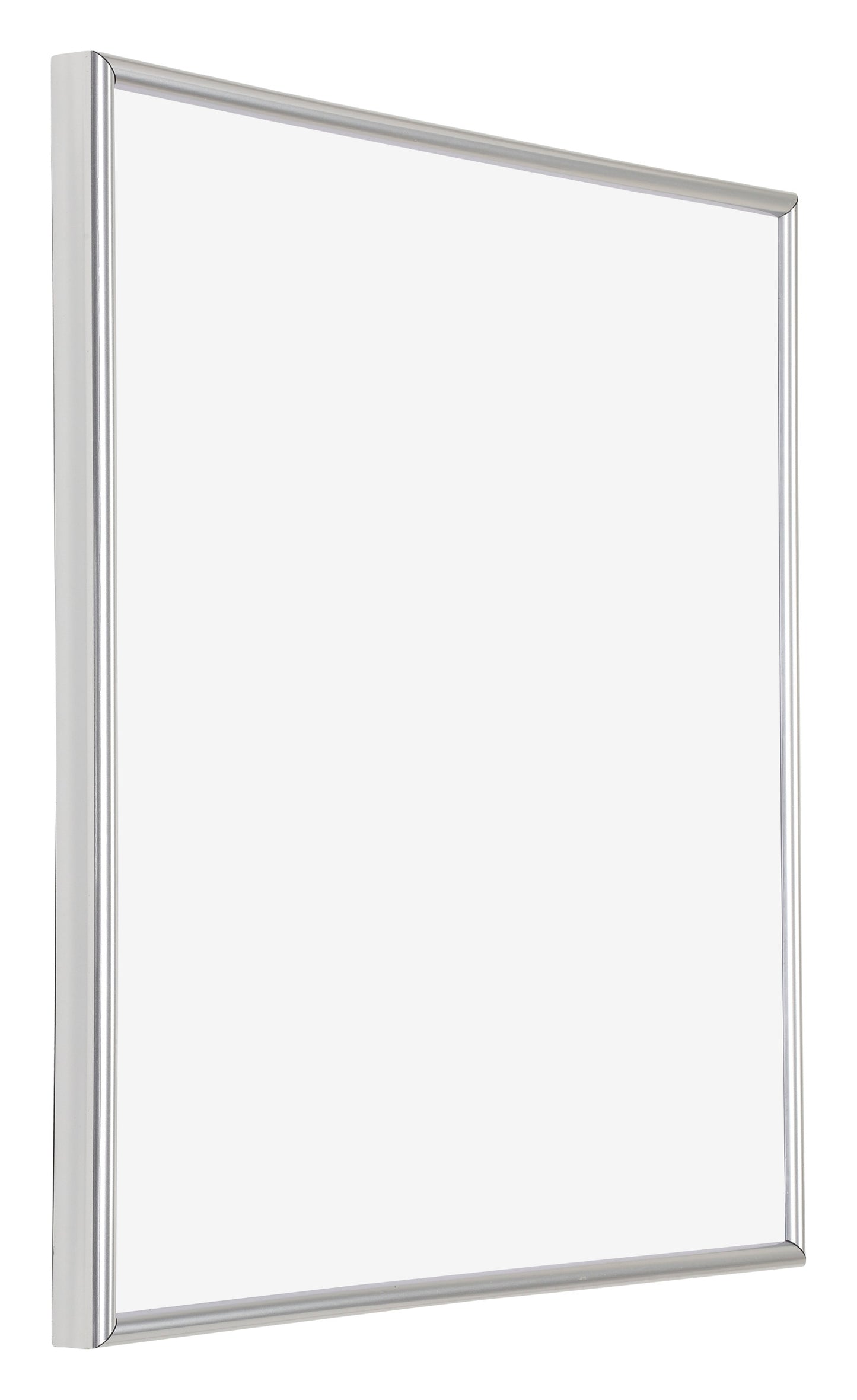 Posterrahmen 40x40cm Silber Hochglanz Kunststoff Paris