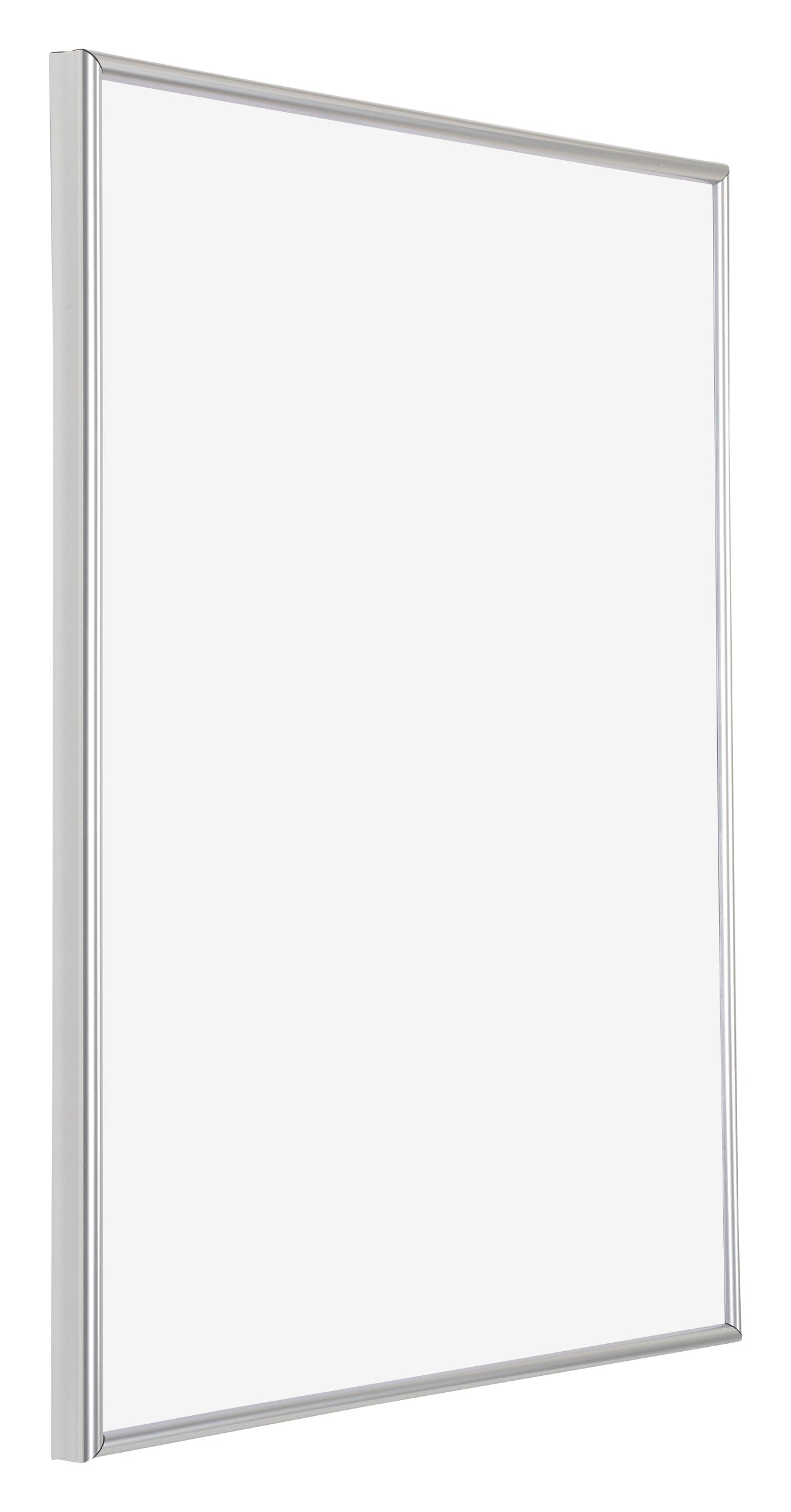 Posterrahmen 40x50cm Silber Hochglanz Kunststoff Paris