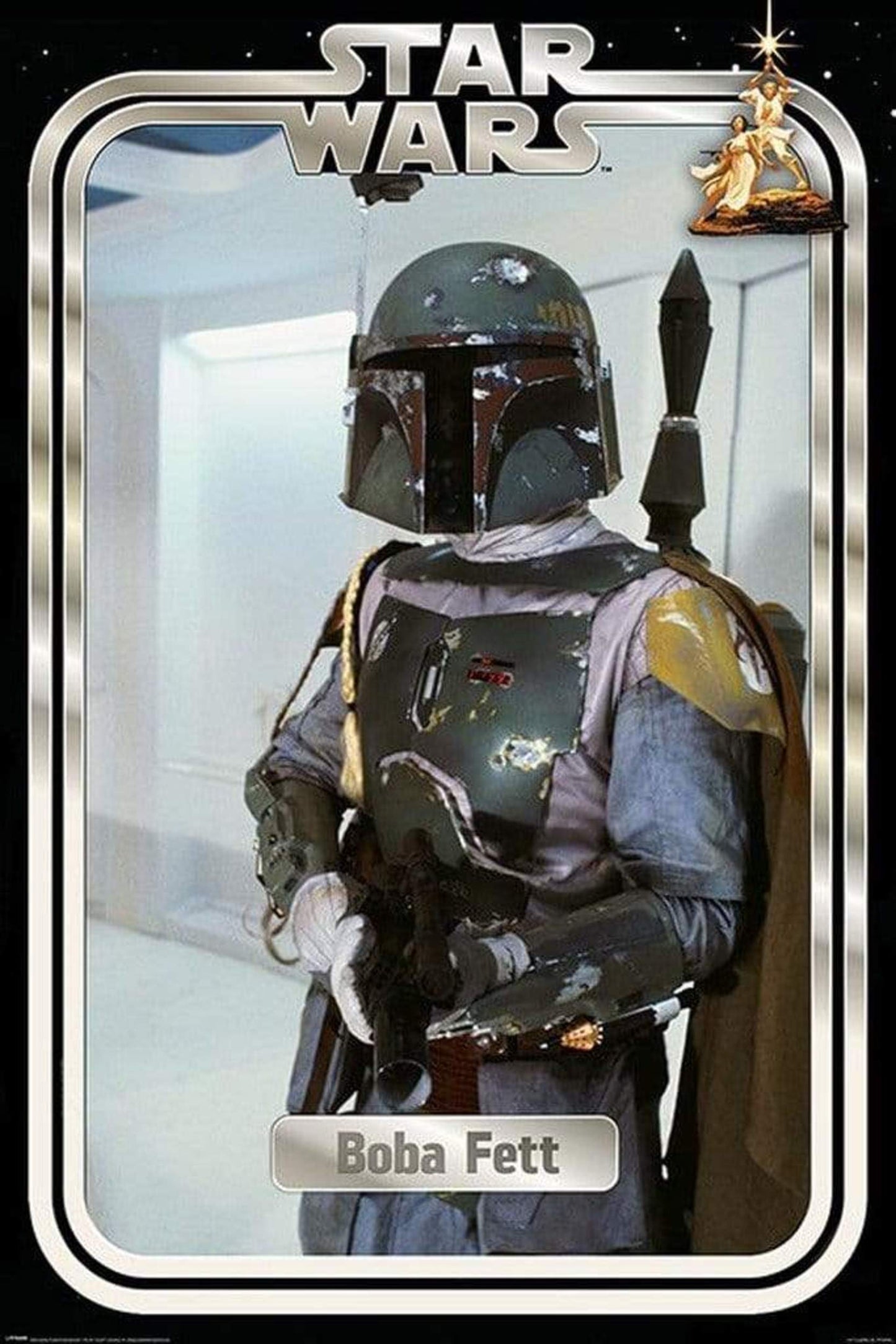 Poster Star Wars - Boba Fett Retro Packaging 61x91,5cm