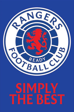 Poster Rangers F.C. Simply the Best 61x91,5cm