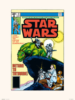 Kunstdruck Star Wars - 31 Return To Tatooine 30x40cm