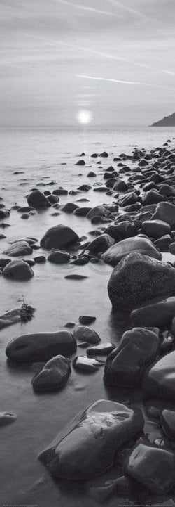Kunstdruck Adam Burton - Bossington Beach at sunrise 33x95cm