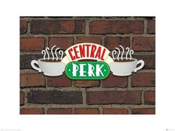 Kunstdruck Friends - Central Perk Sign 60x80cm