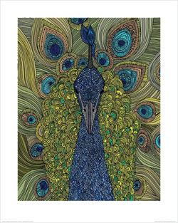 Kunstdruck Valentina Ramos - The Peacock 40x50cm
