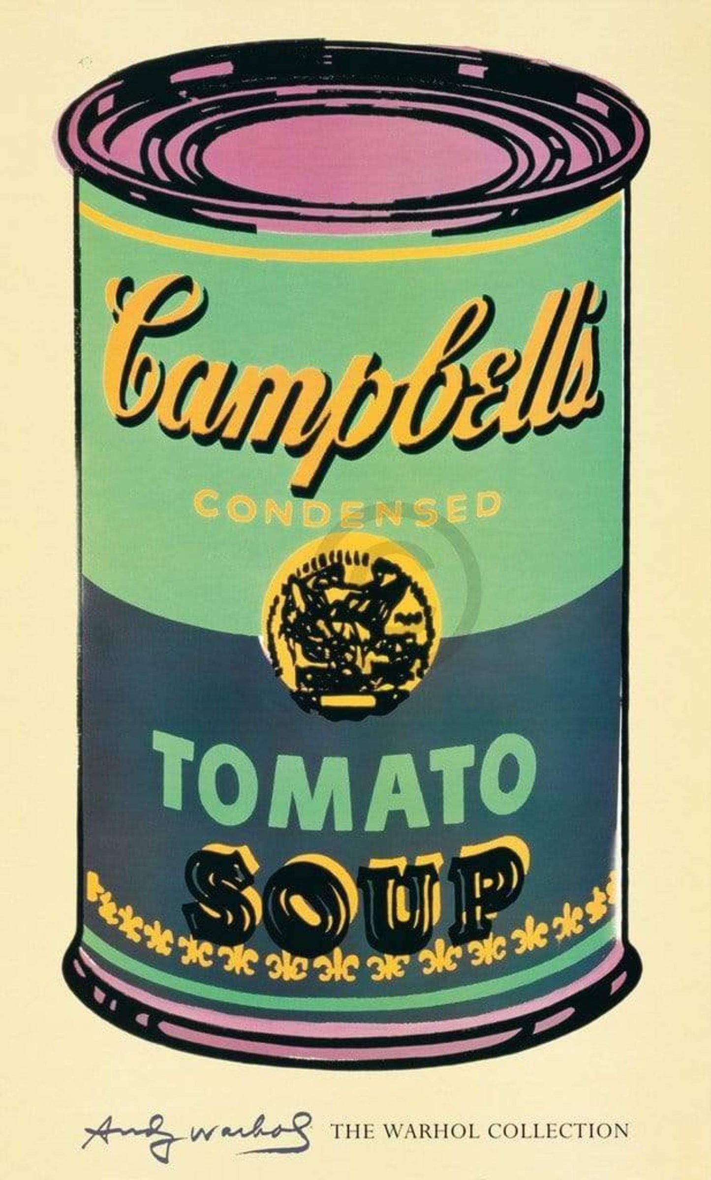 Kunstdruck Andy Warhol Campbell's Soup 60x100 cm
