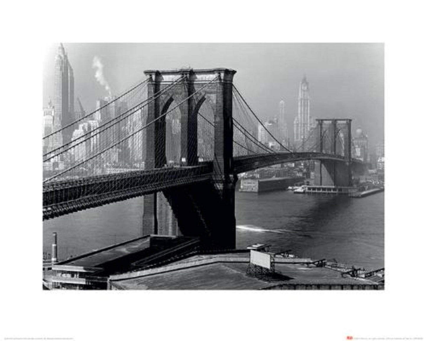 Kunstdruck Time Life - Brooklyn Bride New York 1946 40x50cm