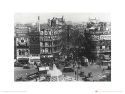 Kunstdruck Time Life - Piccadilly Circus London 1942 30x40cm