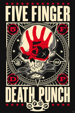 Poster Five Finger Death Punch Knucklehead 61x91,5cm