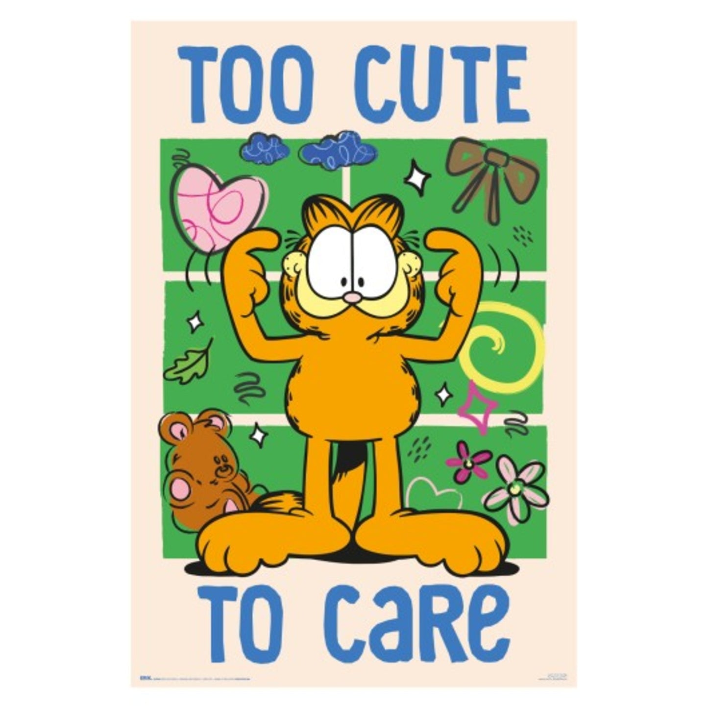 Poster Garfield - To Cute to Care 61x91,5cm