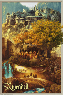 Poster Lord of the Rings - Rivendell 61x91,5cm