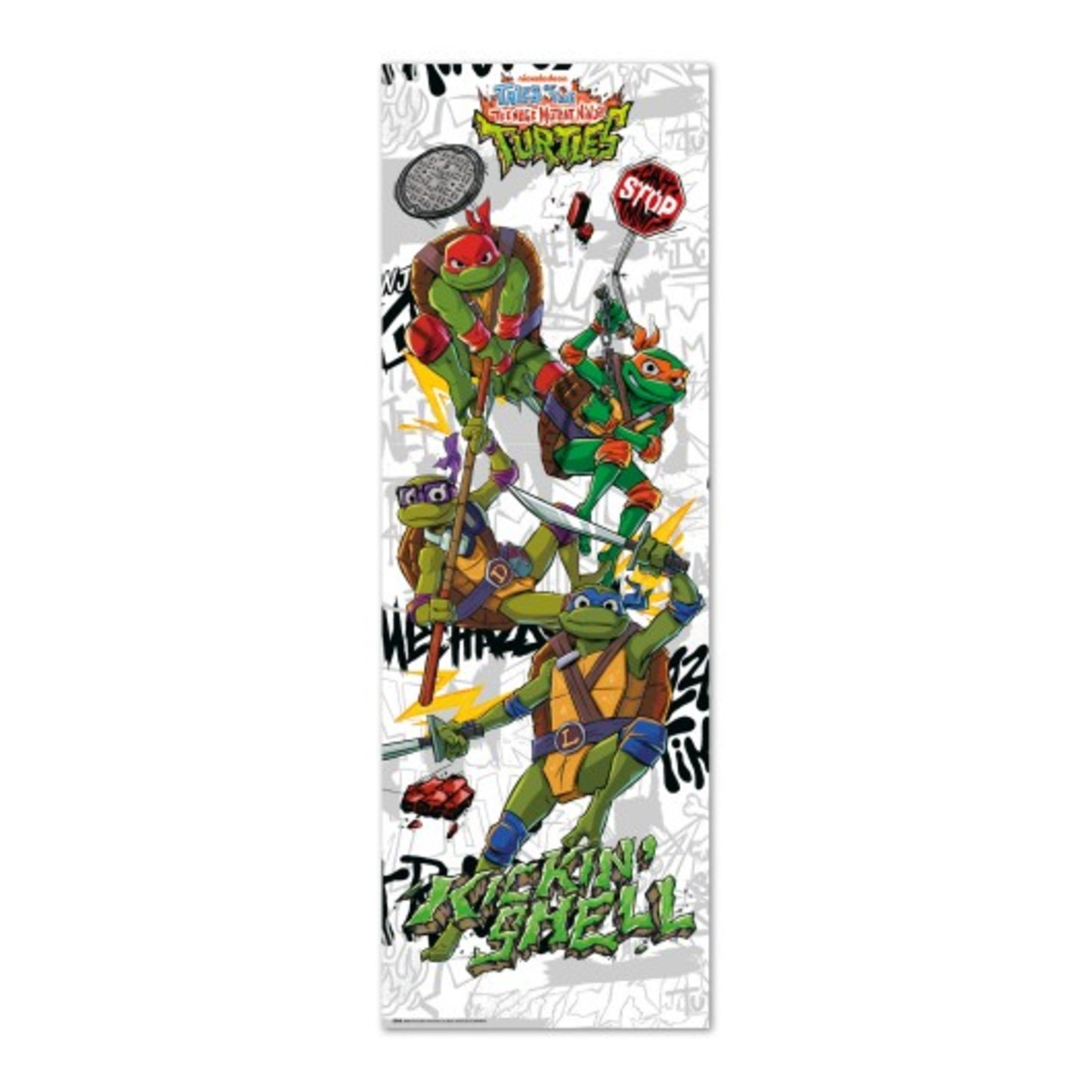 Poster Teenage Mutant Ninja Turtles - 53x158cm