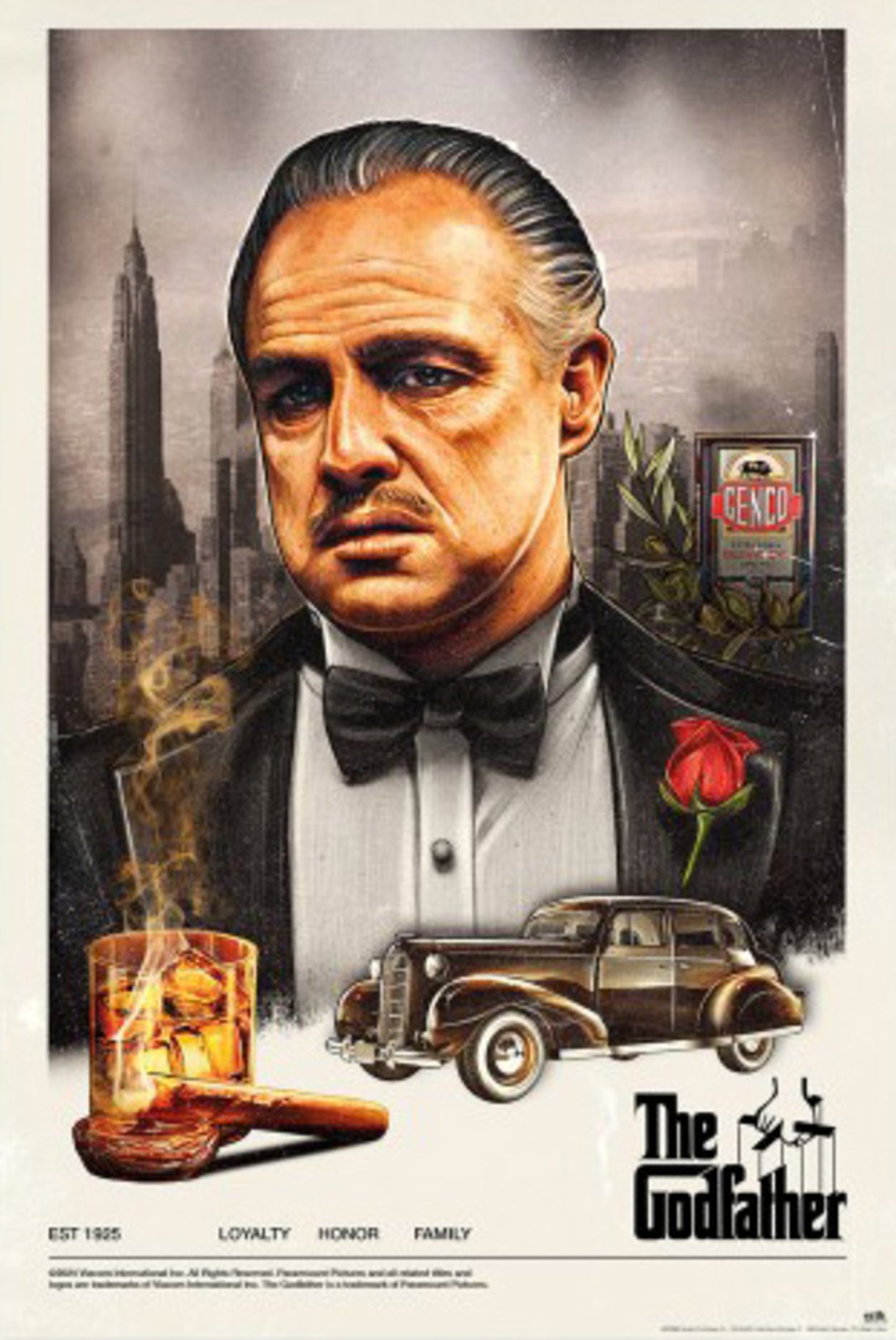 Poster The Godfather - 1 61x91,5cm