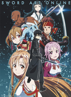 Poster Sword Art Online - Party Members 38x52cm