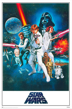Poster Star Wars - Classic La Guerra De Las Galaxiax 61x91,5cm