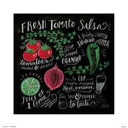 Kunstdruck Lily and Val - Fresh Tomata Salsa 30x30cm