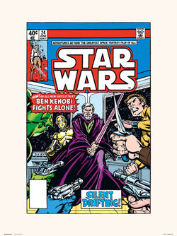 Kunstdruck Star Wars - 24 Silent Drifting 30x40cm