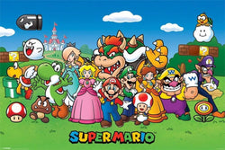 Poster Super Mario - Characters 91,5x61cm