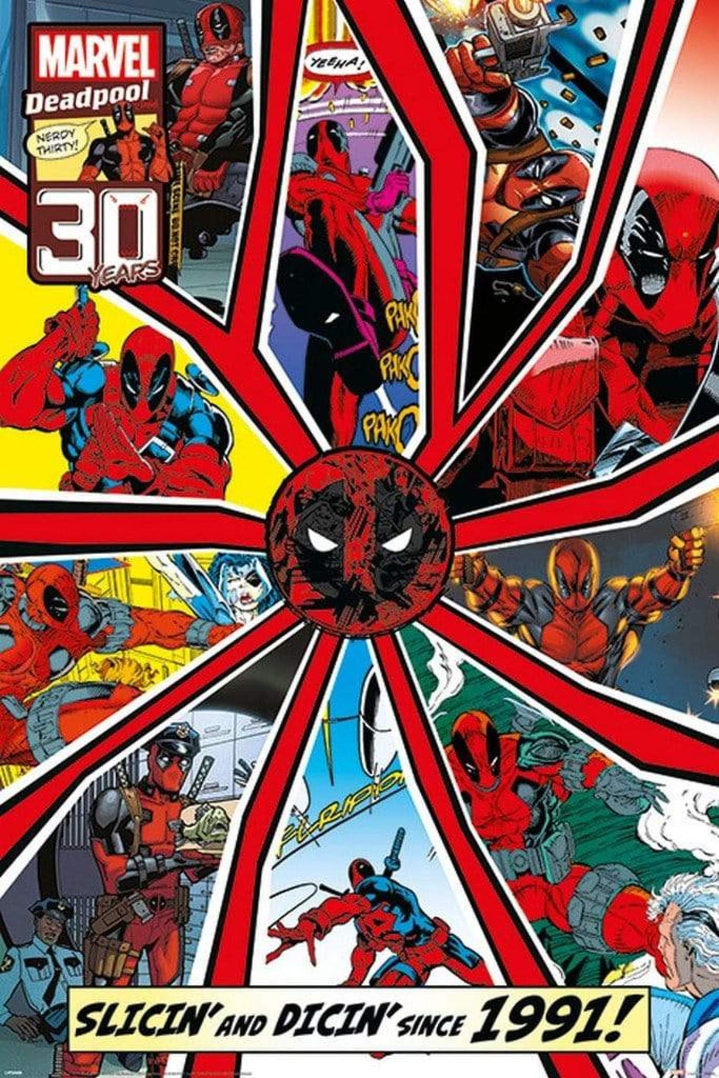 Poster Deadpool - Shattered 61x91,5cm