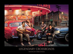 Kunstdruck Chris Consani - Legendary Crossroads 80x60cm