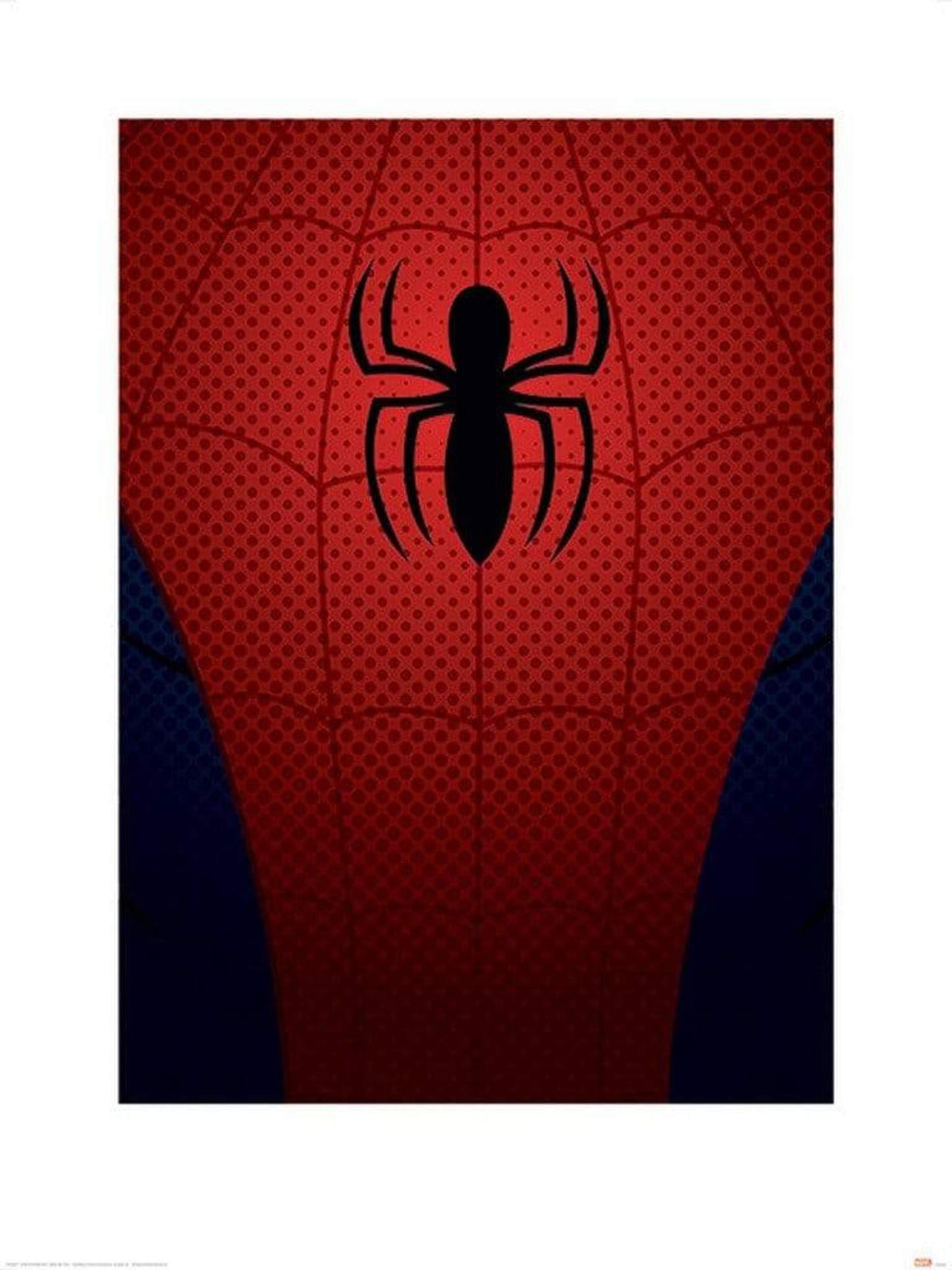 Kunstdruck Ultimate Spider-Man Torso 60x80cm