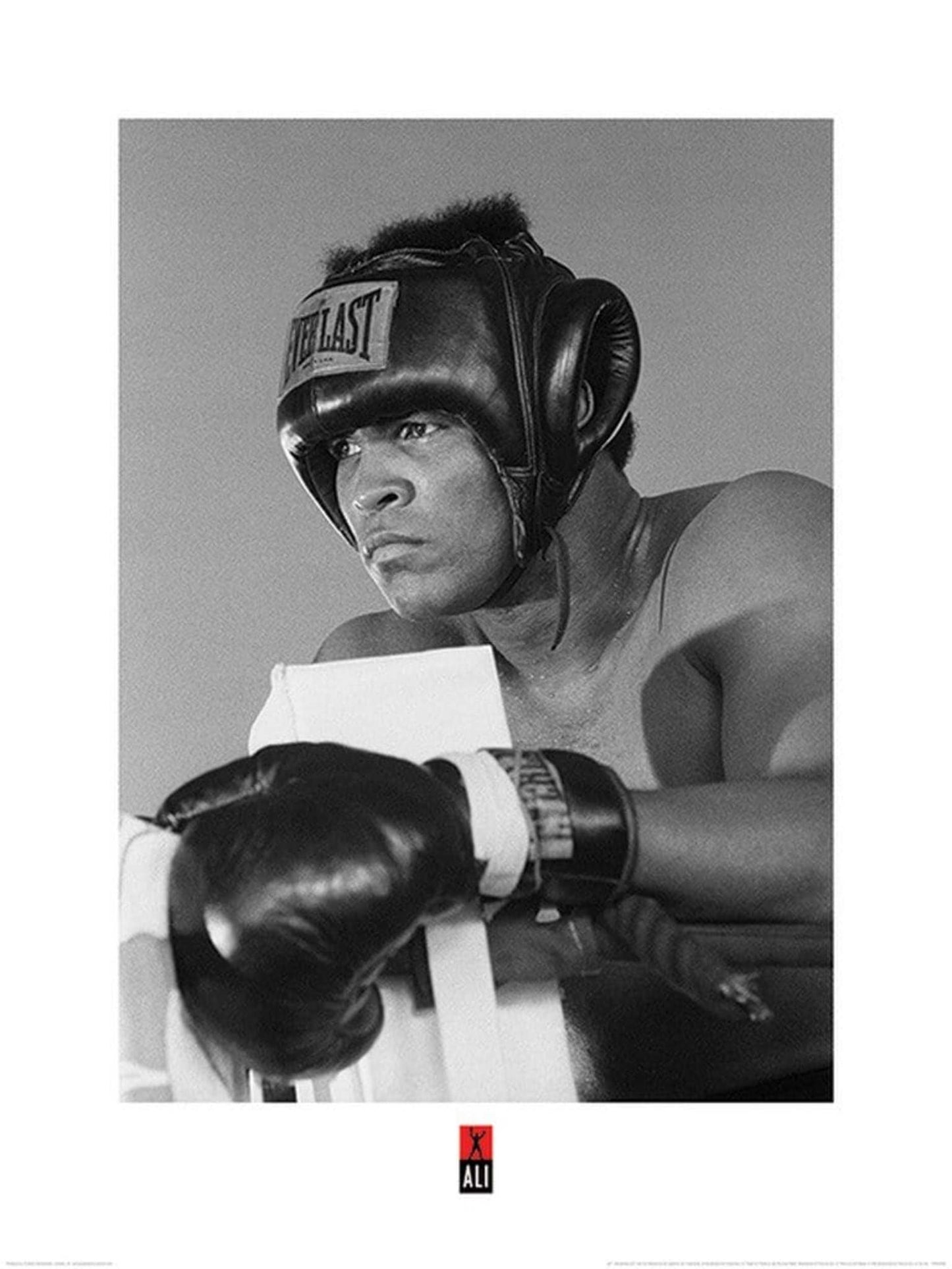 Kunstdruck Muhammad Ali - Training 60x80cm