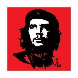 Kunstdruck Che Guevara Red 40x40cm