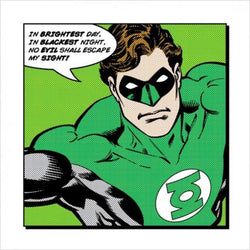 Kunstdruck Green Lantern - Brightest Day 40x40cm