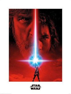 Kunstdruck Star Wars - The Last Jedi Teaser 60x80cm