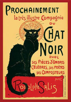 Poster Chat Noir - Steinlein 61x91,5cm