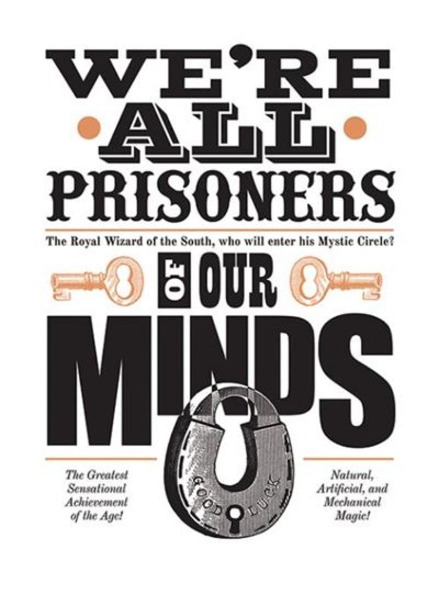 Kunstdruck Asintended Prisoners of our Minds 60x80cm