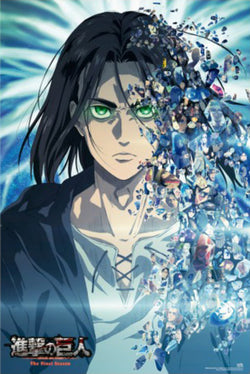 Poster Attack on Titan - Eren Yeager 61x91,5cm