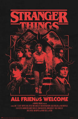 Poster Stranger Things - S5 - All Friends Welcom 61x91,5cm