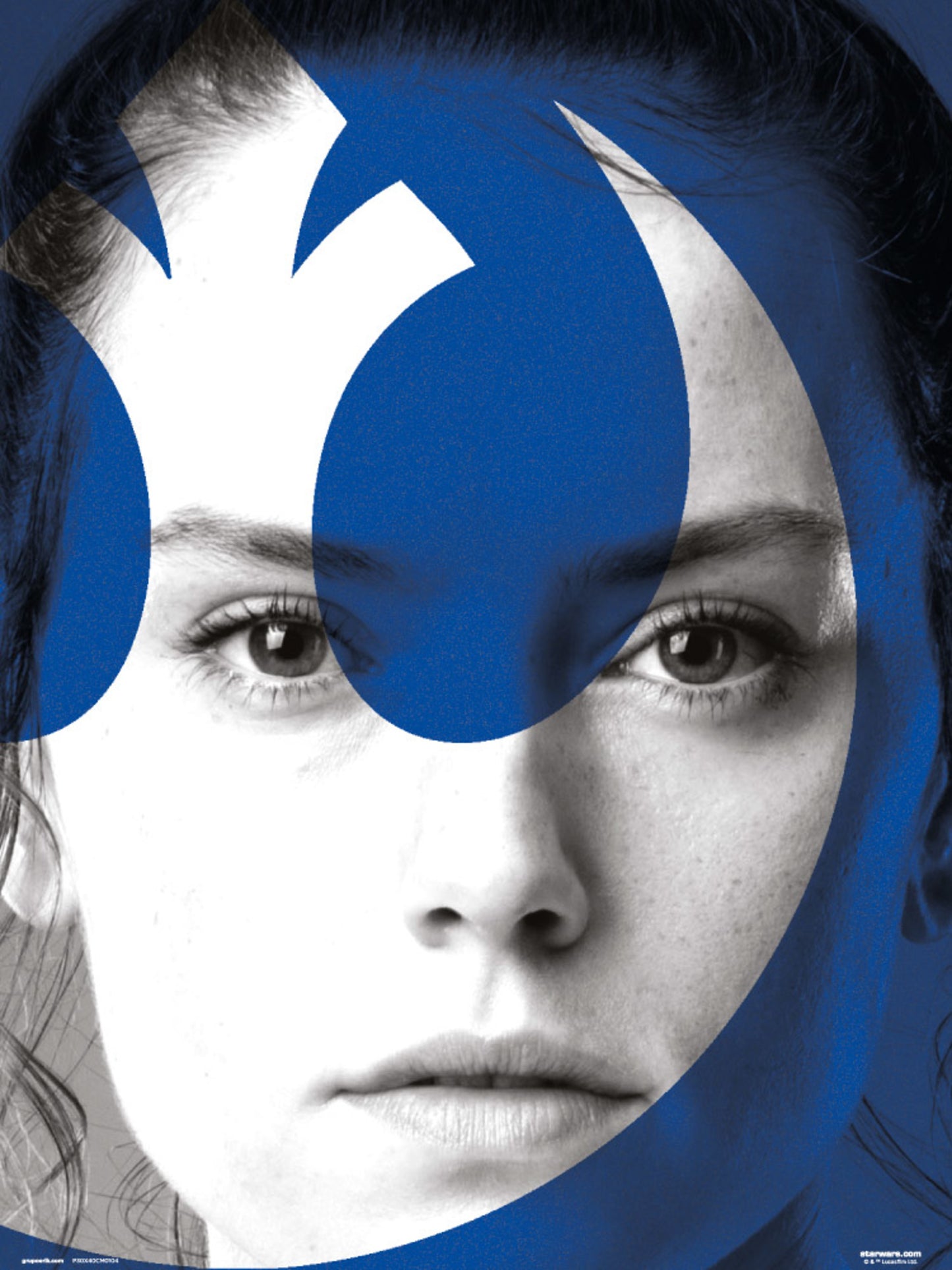 Kunstdruck Star Wars - Episode IX Rey 30x40cm