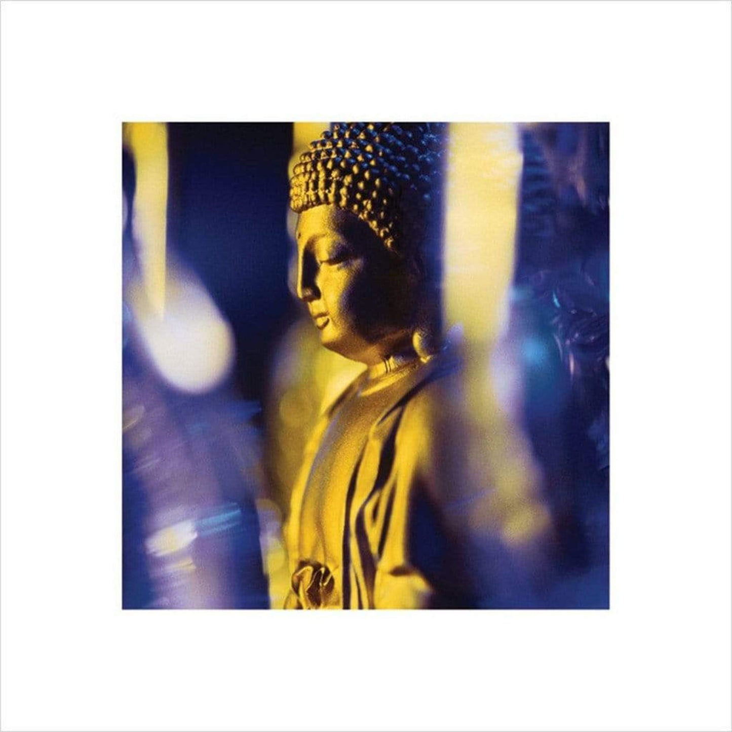 Kunstdruck Blue Buddha 40x40cm