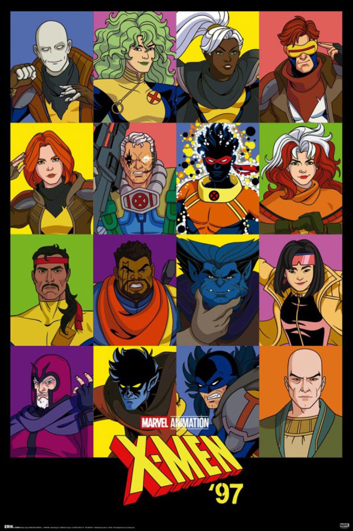 Poster Marvel - X-men 97 - Season 2 61x91,5cm