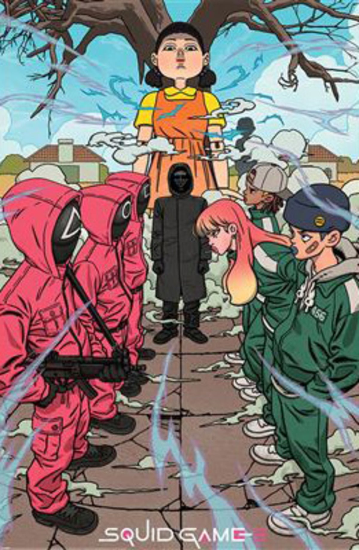 Poster Squid Game - 3 Bazbon 61x91,5cm