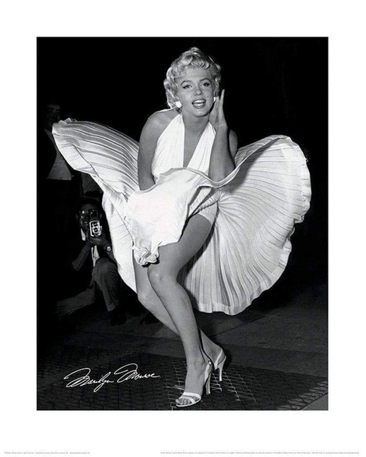 Kunstdruck Marilyn Monroe - Seven Year Itch 40x50cm