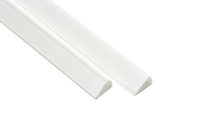 Posterhänger 75cm Weiß - Posterleiste mit Aufhängeloch