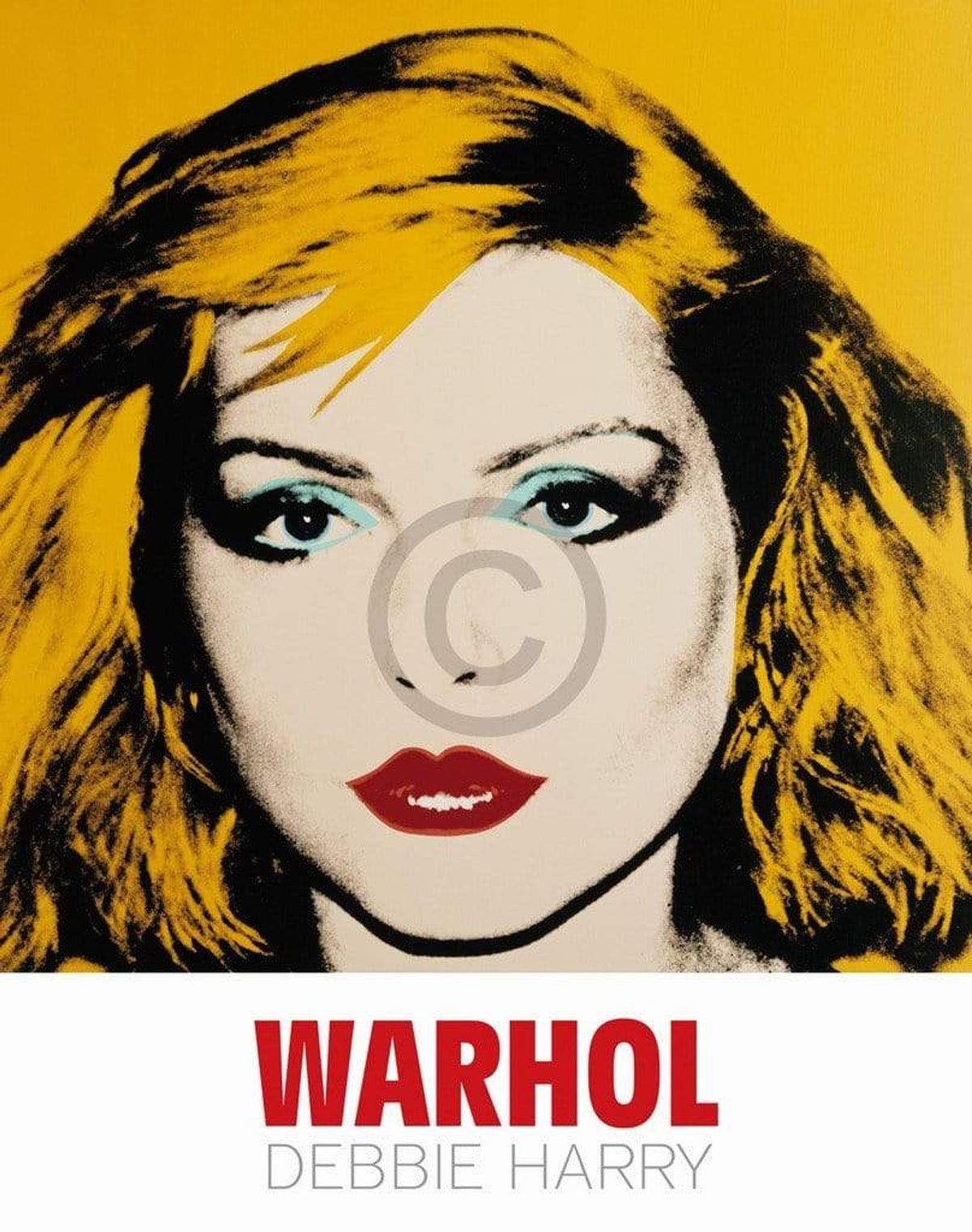 Kunstdruck Andy Warhol - Debbie Harry 1980 90x114cm