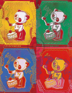 Kunstdruck Andy Warhol - Four Pandas 1983 65x84cm