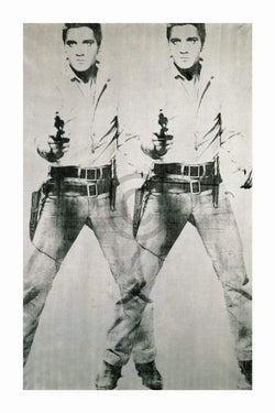 Kunstdruck Andy Warhol - Elvis 1963 Double 60x90cm