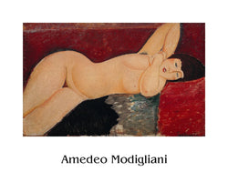 Kunstdruck Amedeo Modigliani Liegender Akt ll 50x40cm