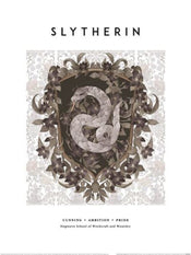 Kunstdruck Harry Potter Slytherin 30x40cm