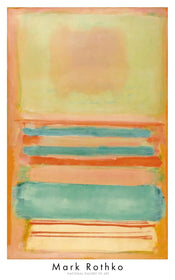 Kunstdruck Mark Rothko No. 7 / No. 11 1949 63.5x101,5cm