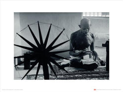 Kunstdruck Time Life Gandhi 30x40cm