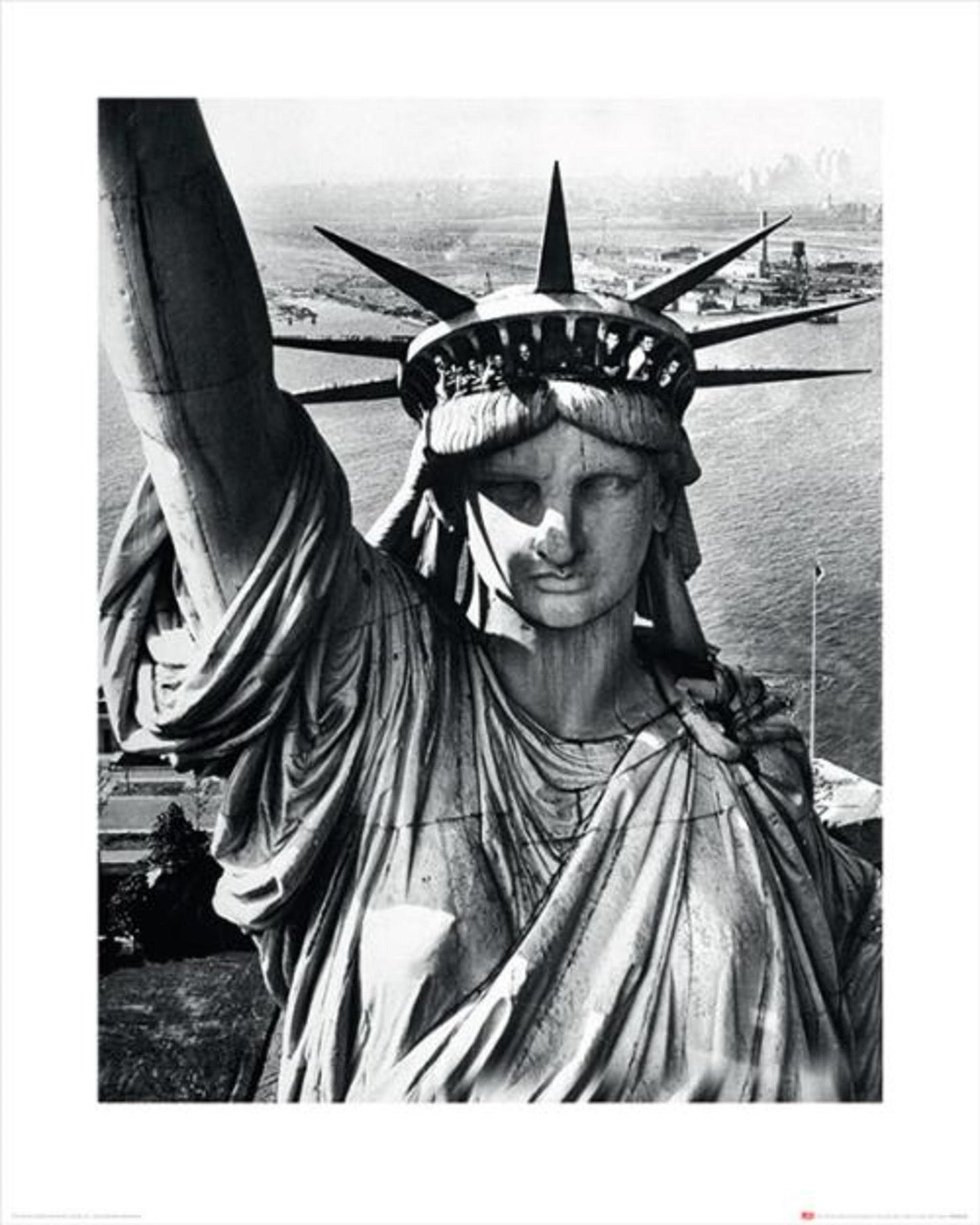 Kunstdruck Time Life Statue of Liberty 40x50cm