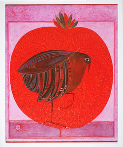 Kunstdruck Beate Rose - Vogel 12 52x62cm